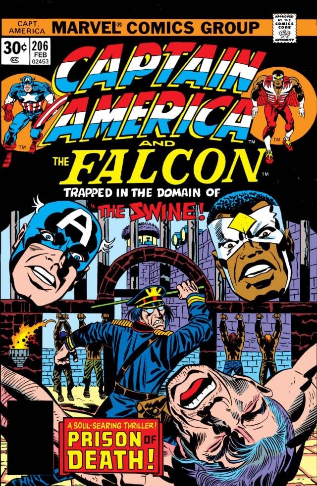 Captain America #206