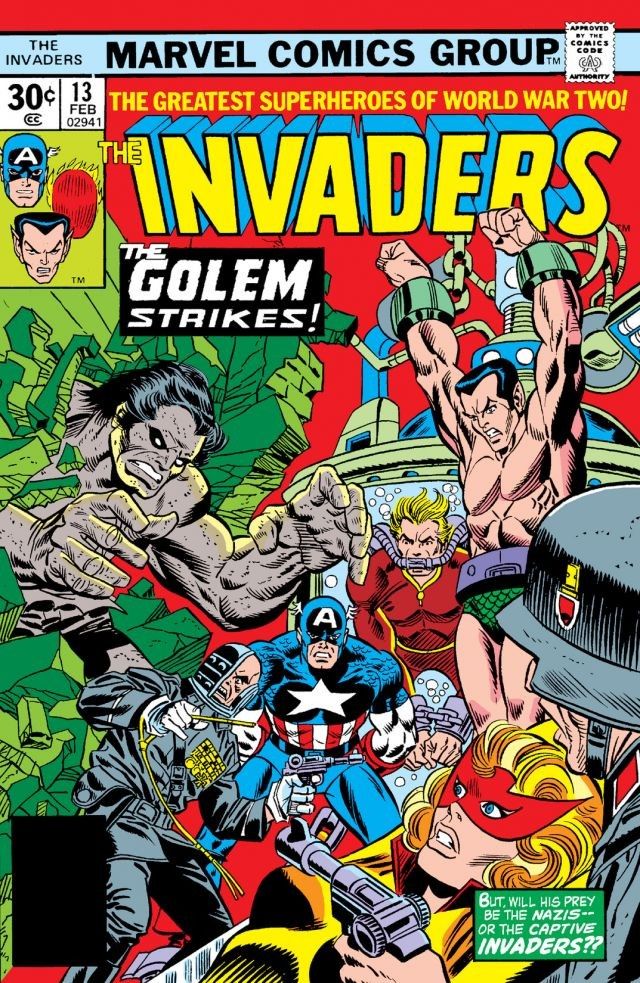 The Invaders #13 cover