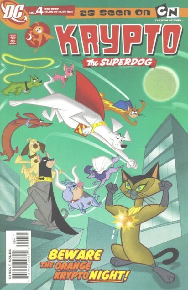 Krypto the Super Dog #4 cover