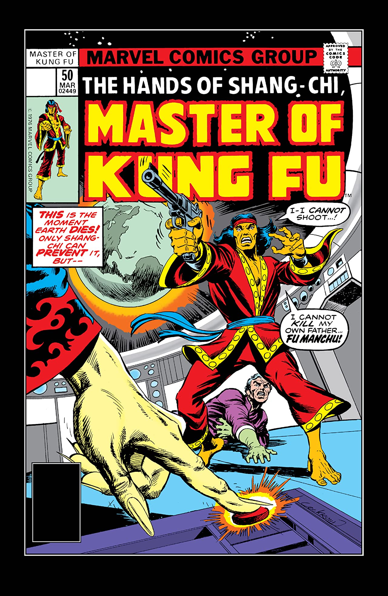 Master of Kung Fu #50 cover