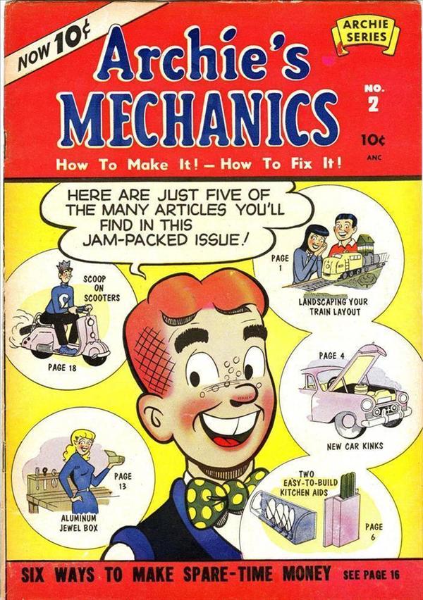 Archie's Mechanics #2 cover