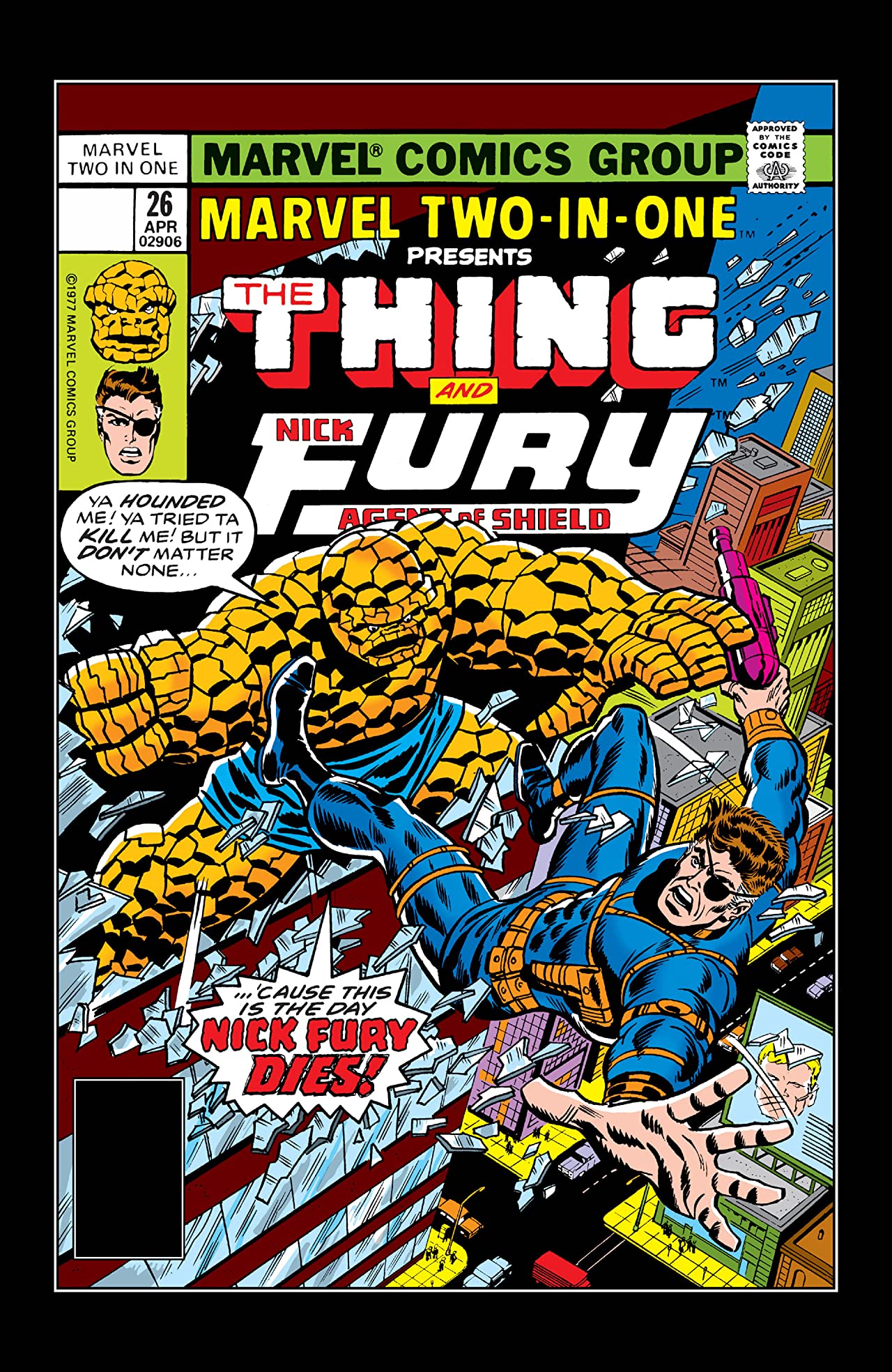 Marvel Two-in-One #26 cover
