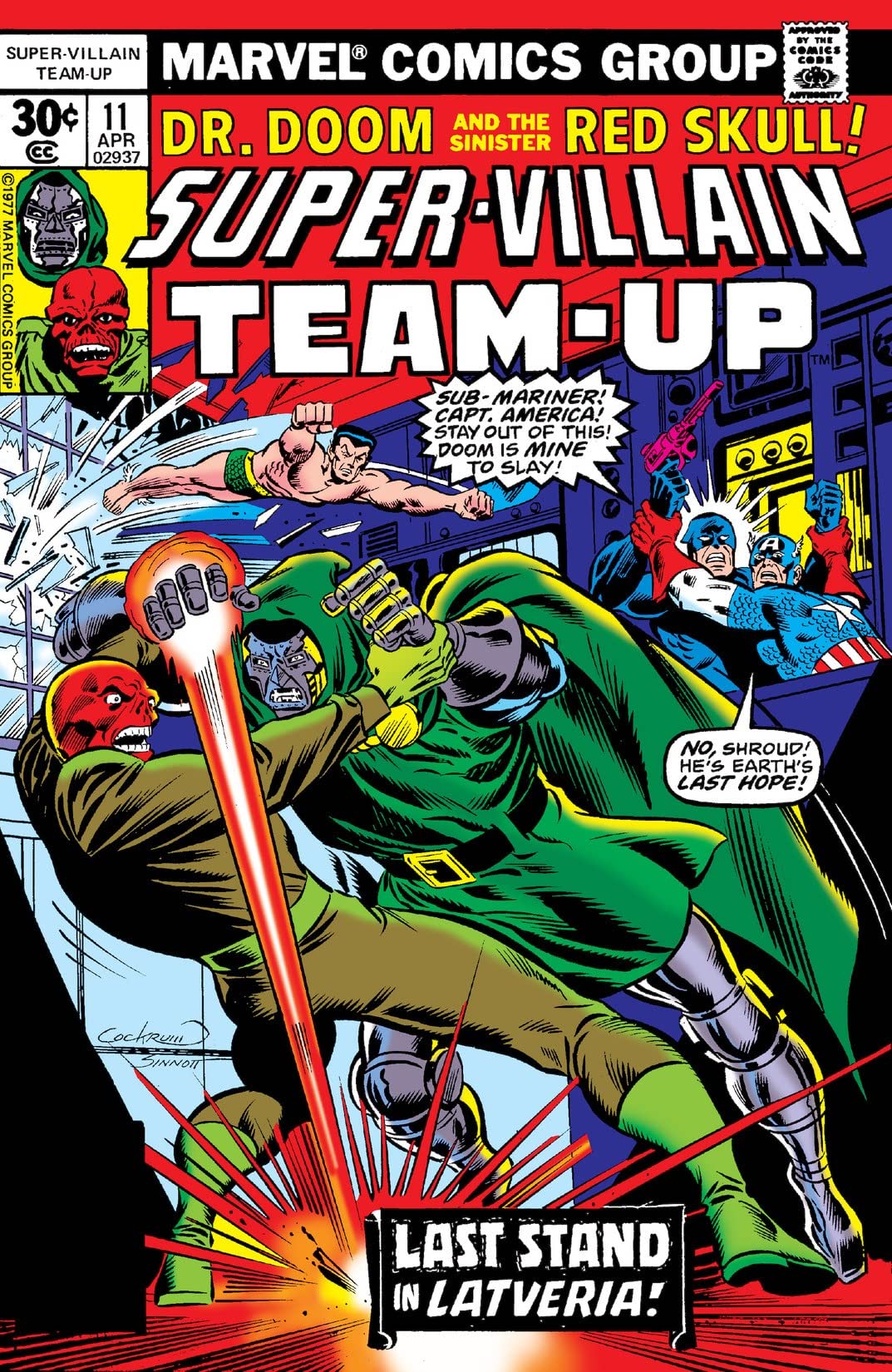 Super-Villain Team-Up #11 cover