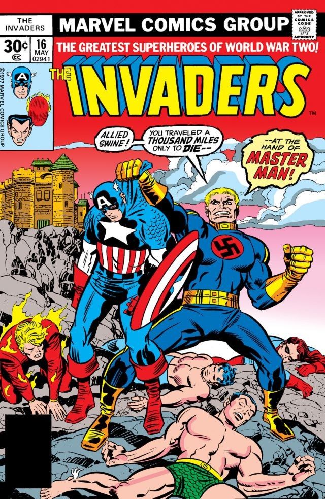 The Invaders #16 cover