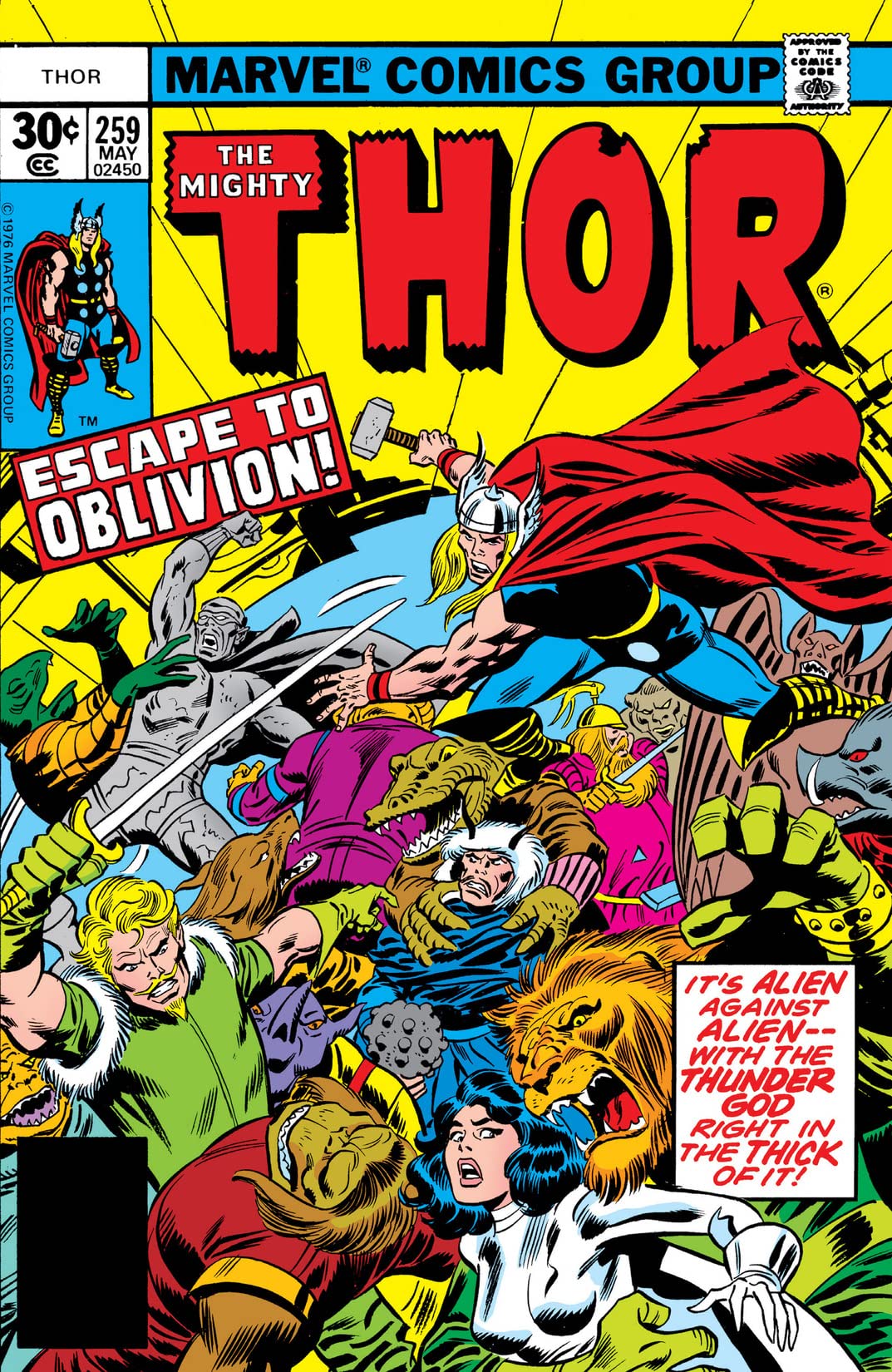 Thor #259 cover