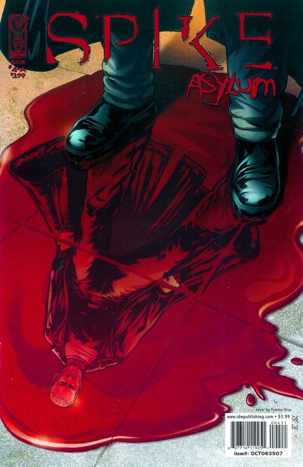 Spike: Asylum #4 cover