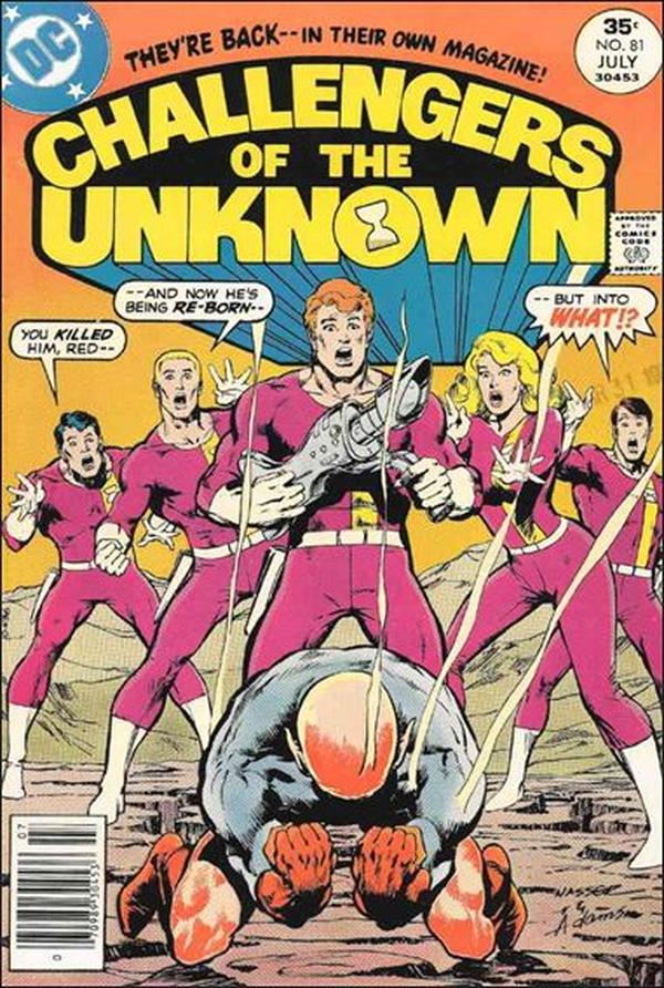 Challengers of the Unknown #81 cover