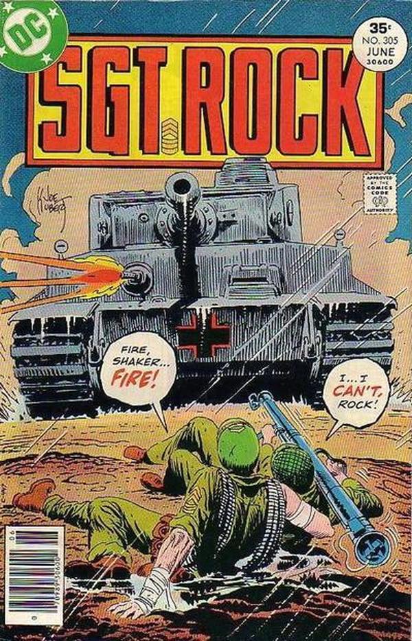 Sgt. Rock #305 cover