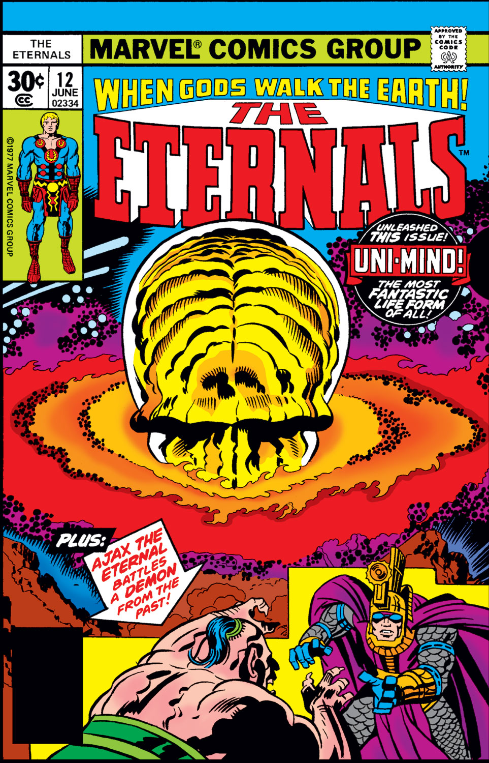 The Eternals #12 cover