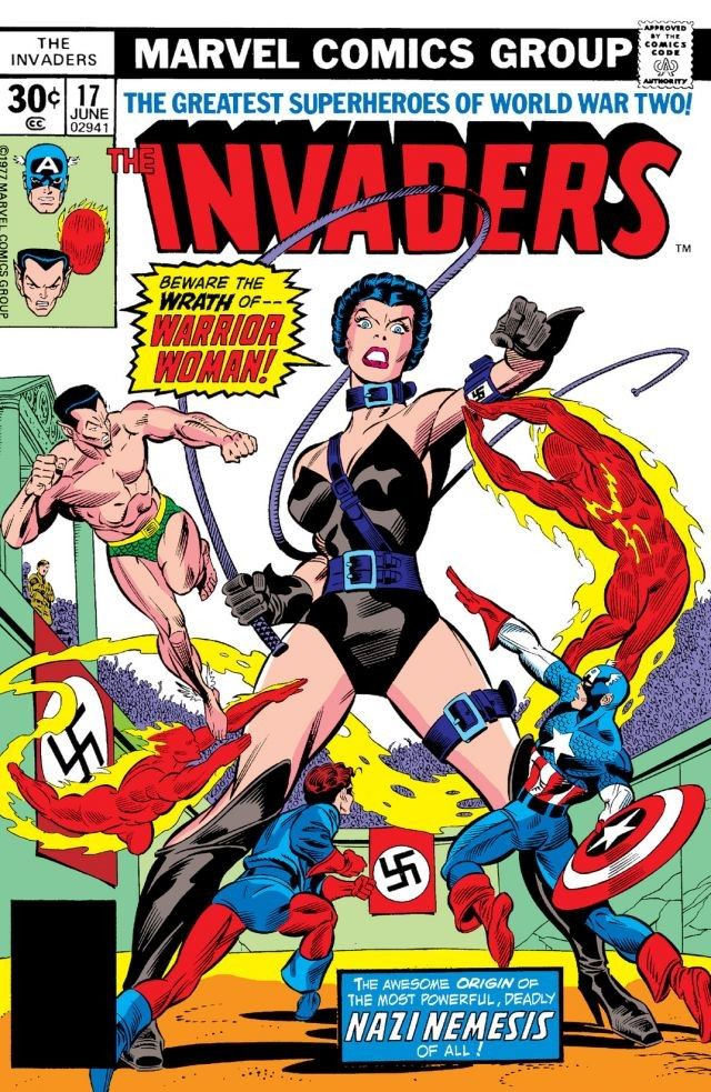 The Invaders #17 cover