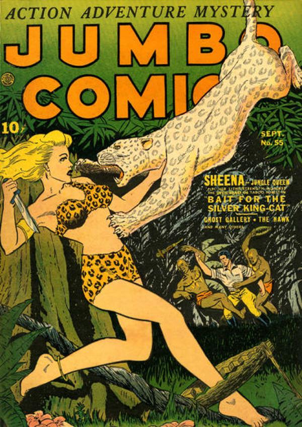 Jumbo Comics #55 cover