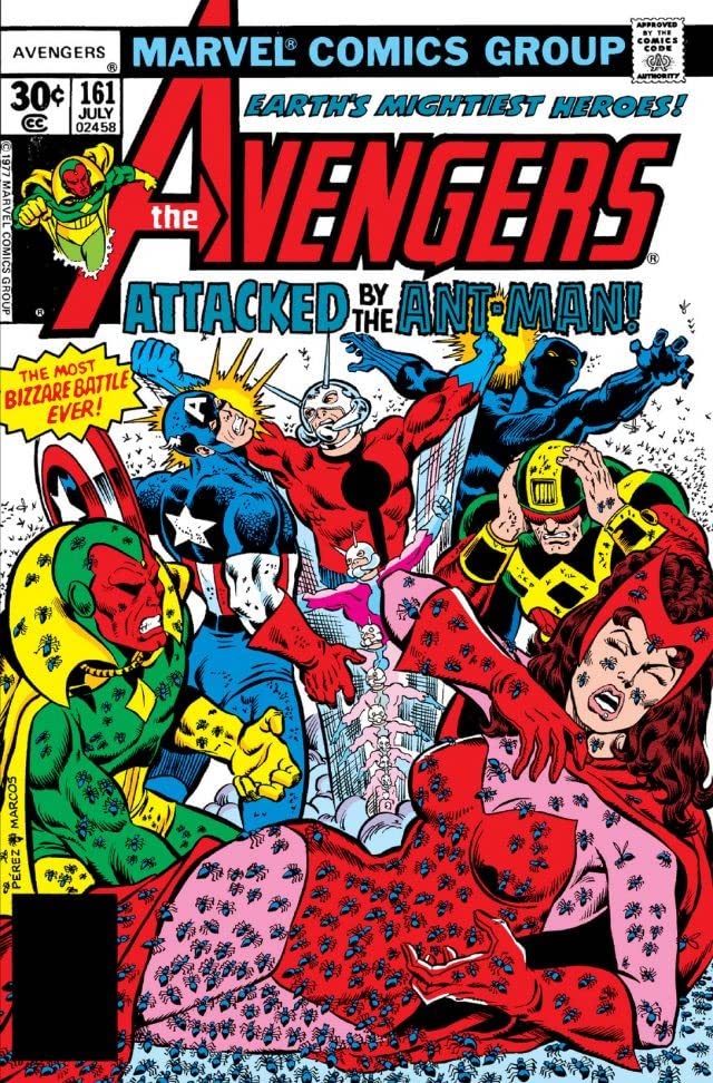 The Avengers #161 cover