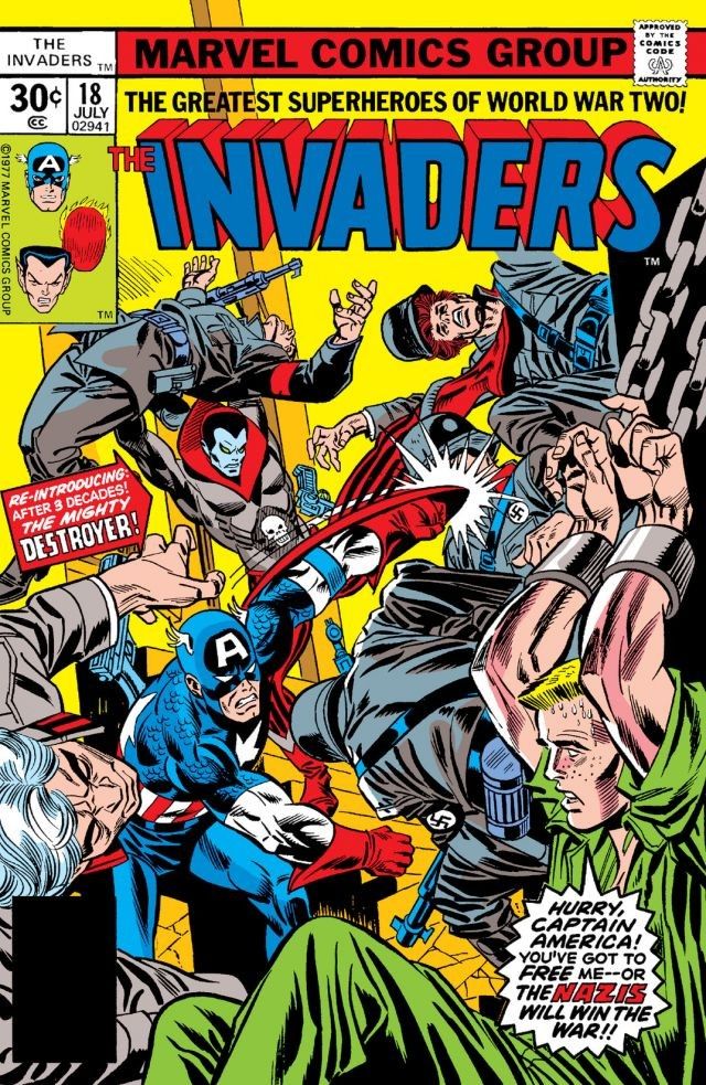 The Invaders #18 cover