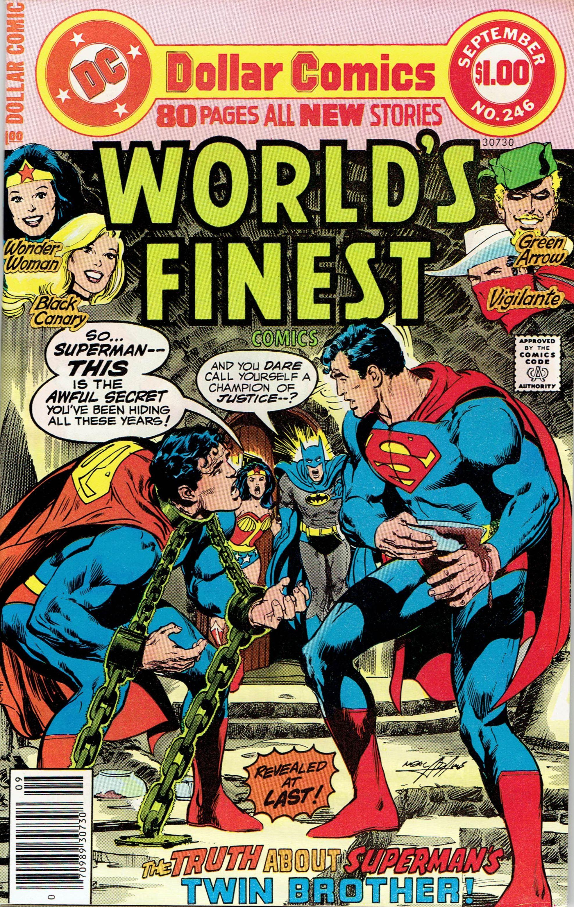 World's Finest Comics #246 cover