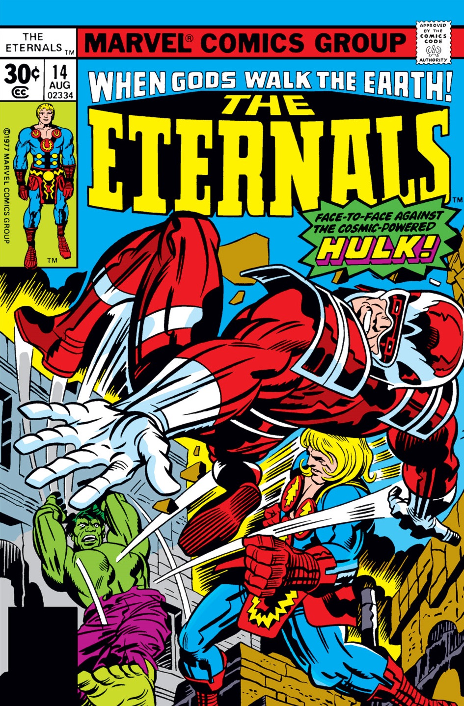 The Eternals #14 cover