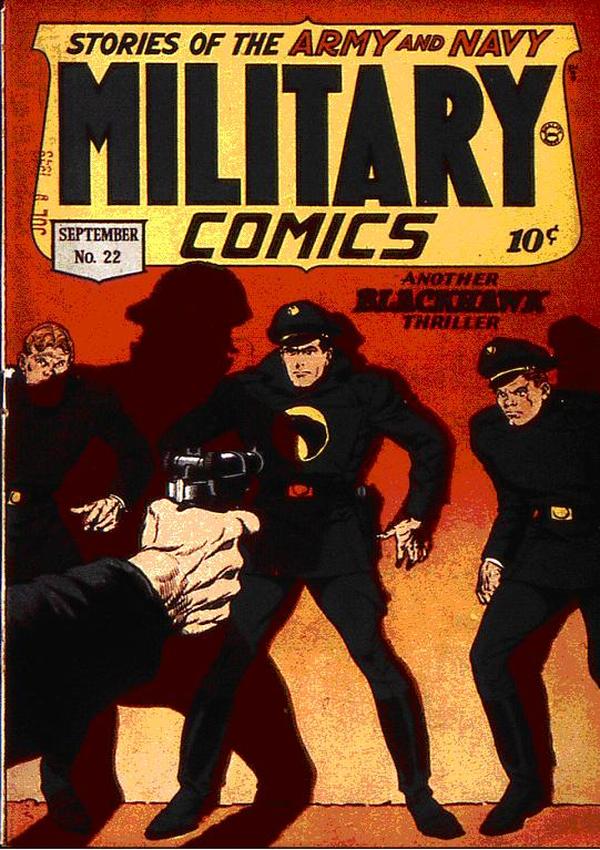 Military Comics #22 cover