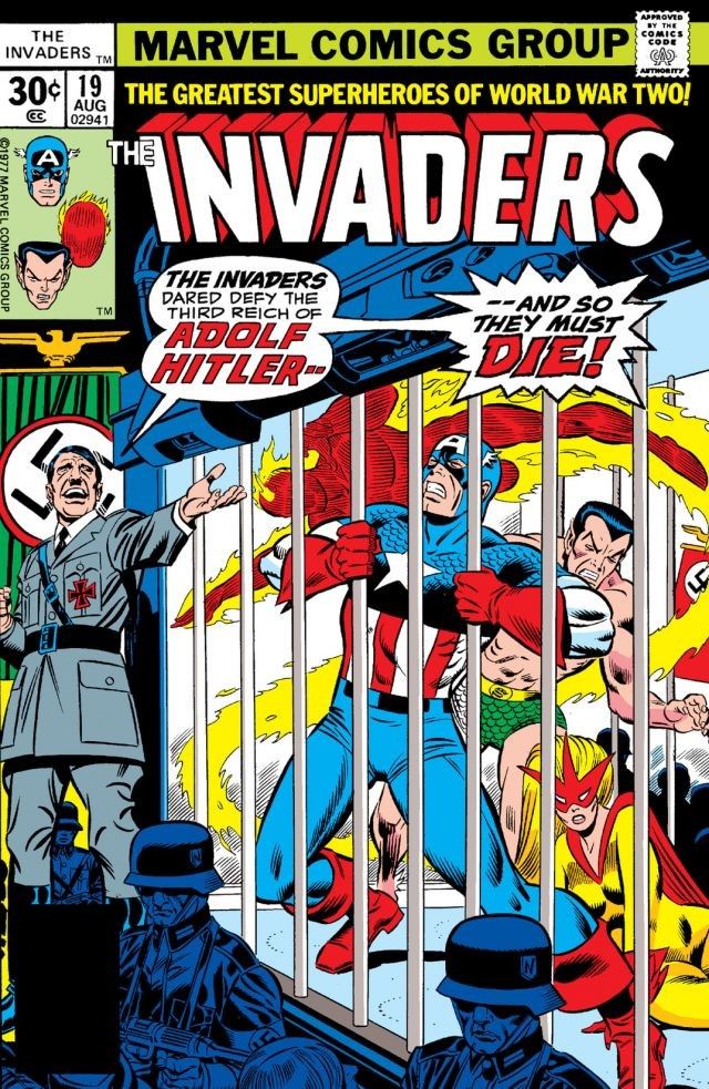 The Invaders #19 cover