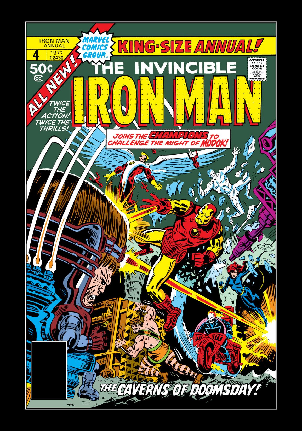 Iron Man Annual #4 cover