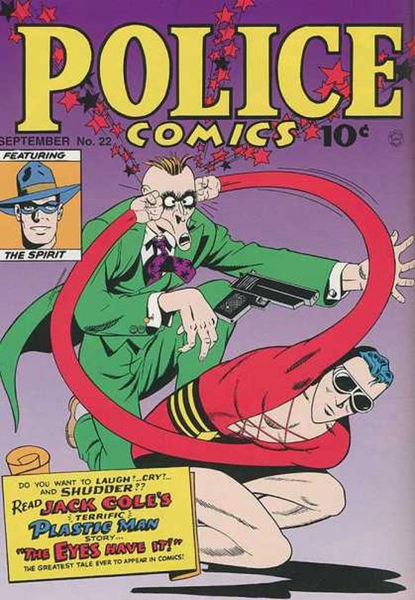 Police Comics #22 cover