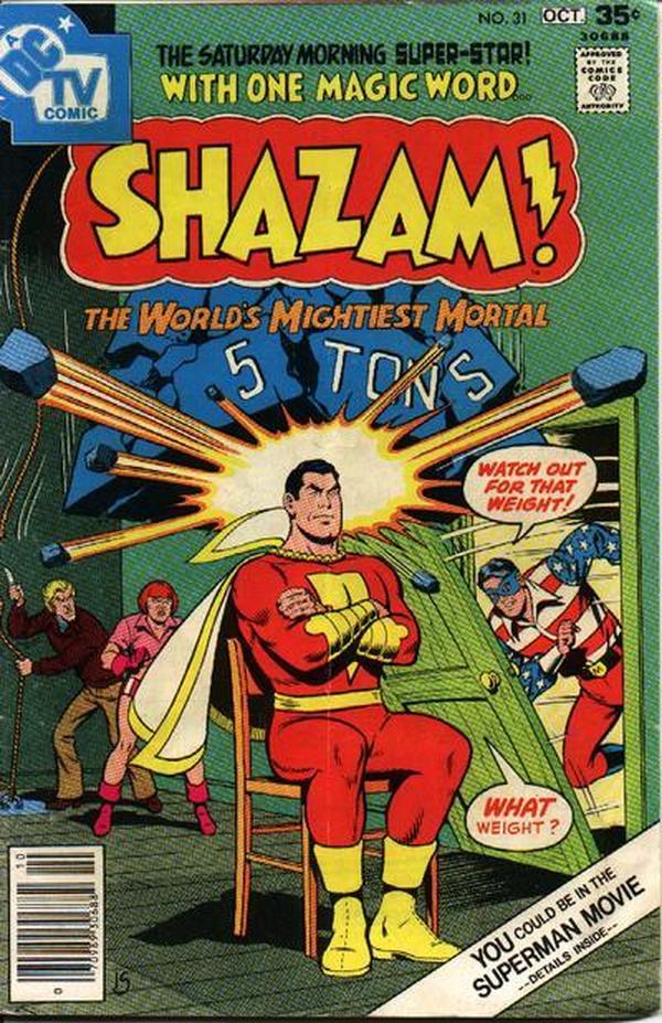 Shazam! #31 cover