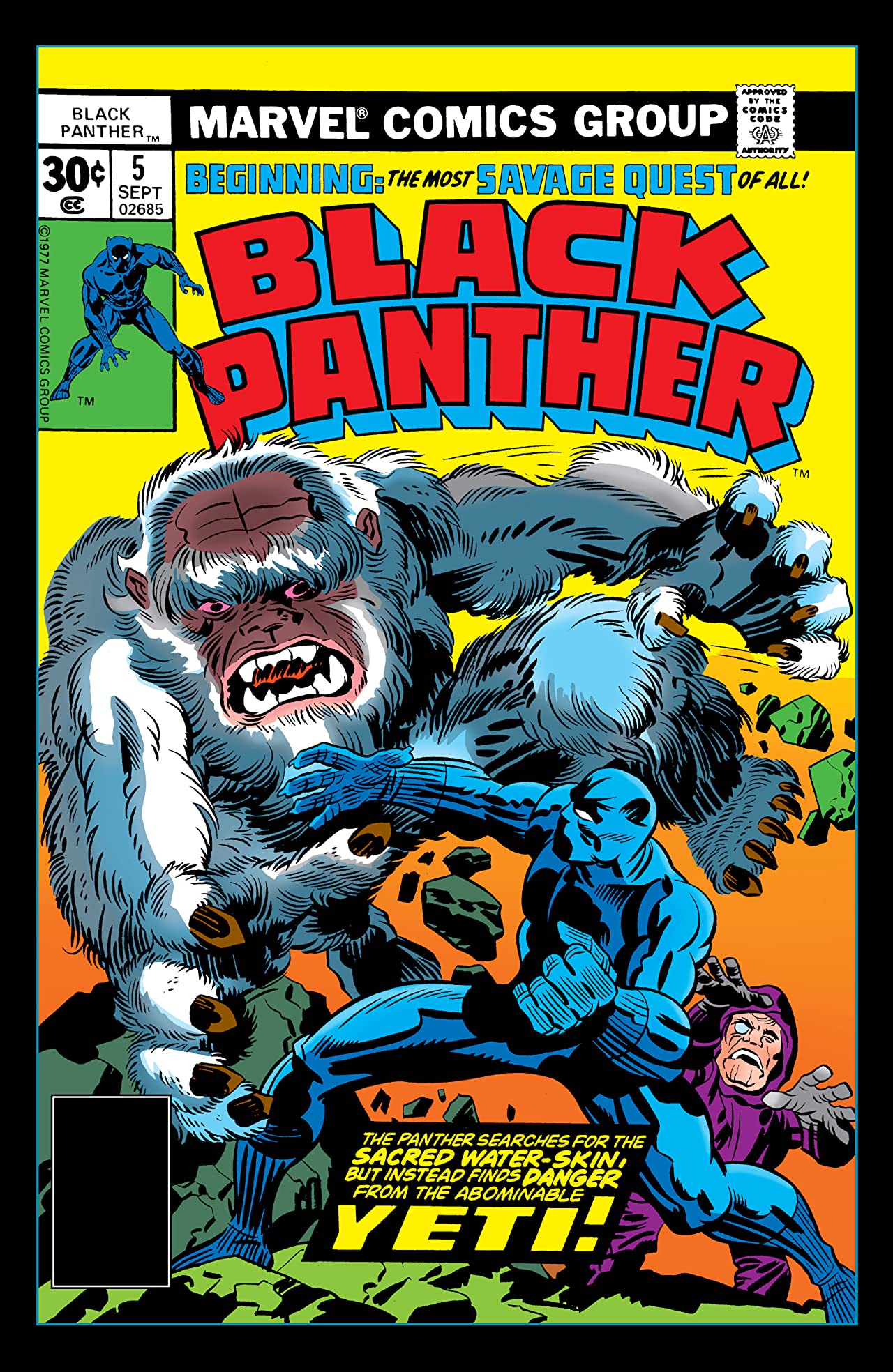 Black Panther #5 cover