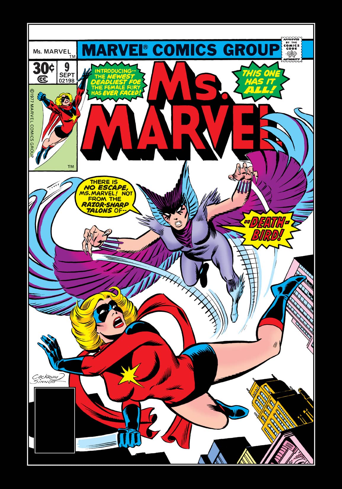 Ms. Marvel #9 cover