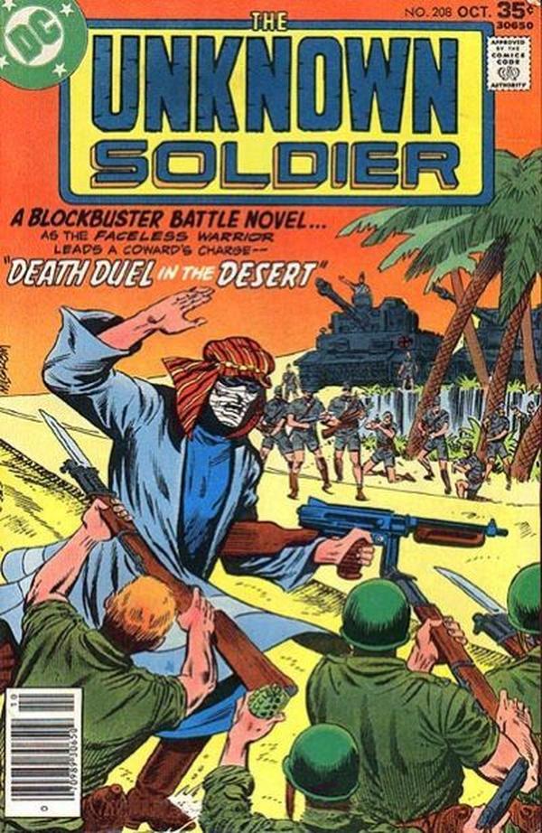 Unknown Soldier #208 cover