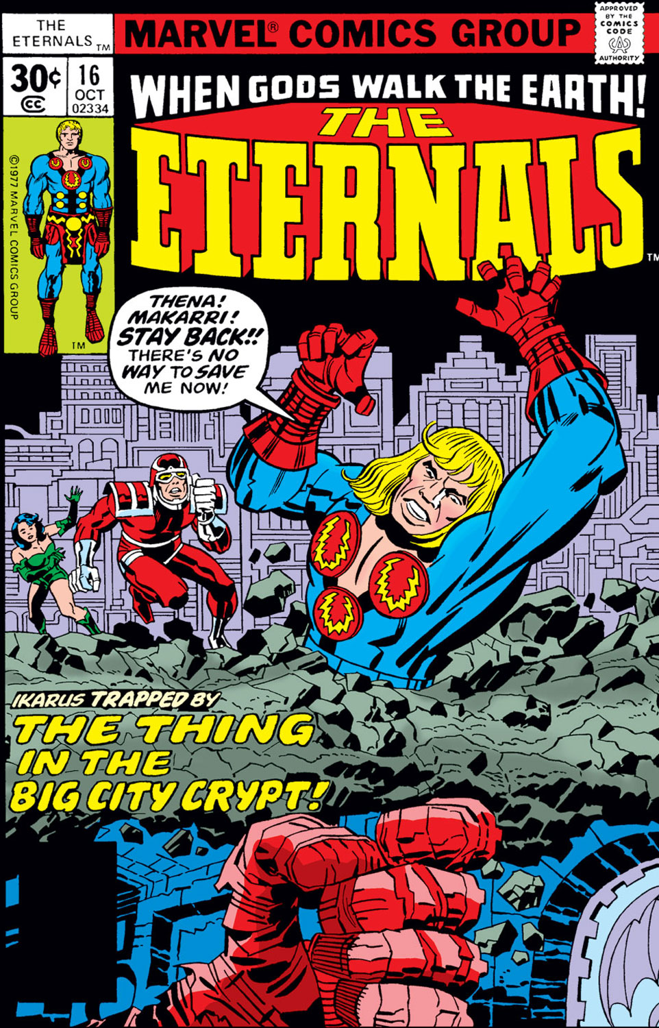 The Eternals #16 cover