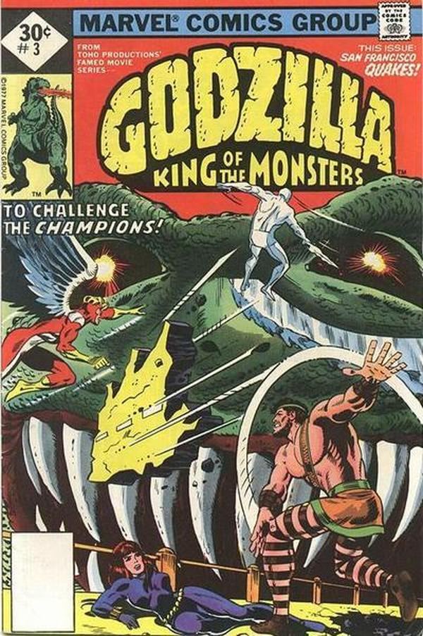 Godzilla #3 cover
