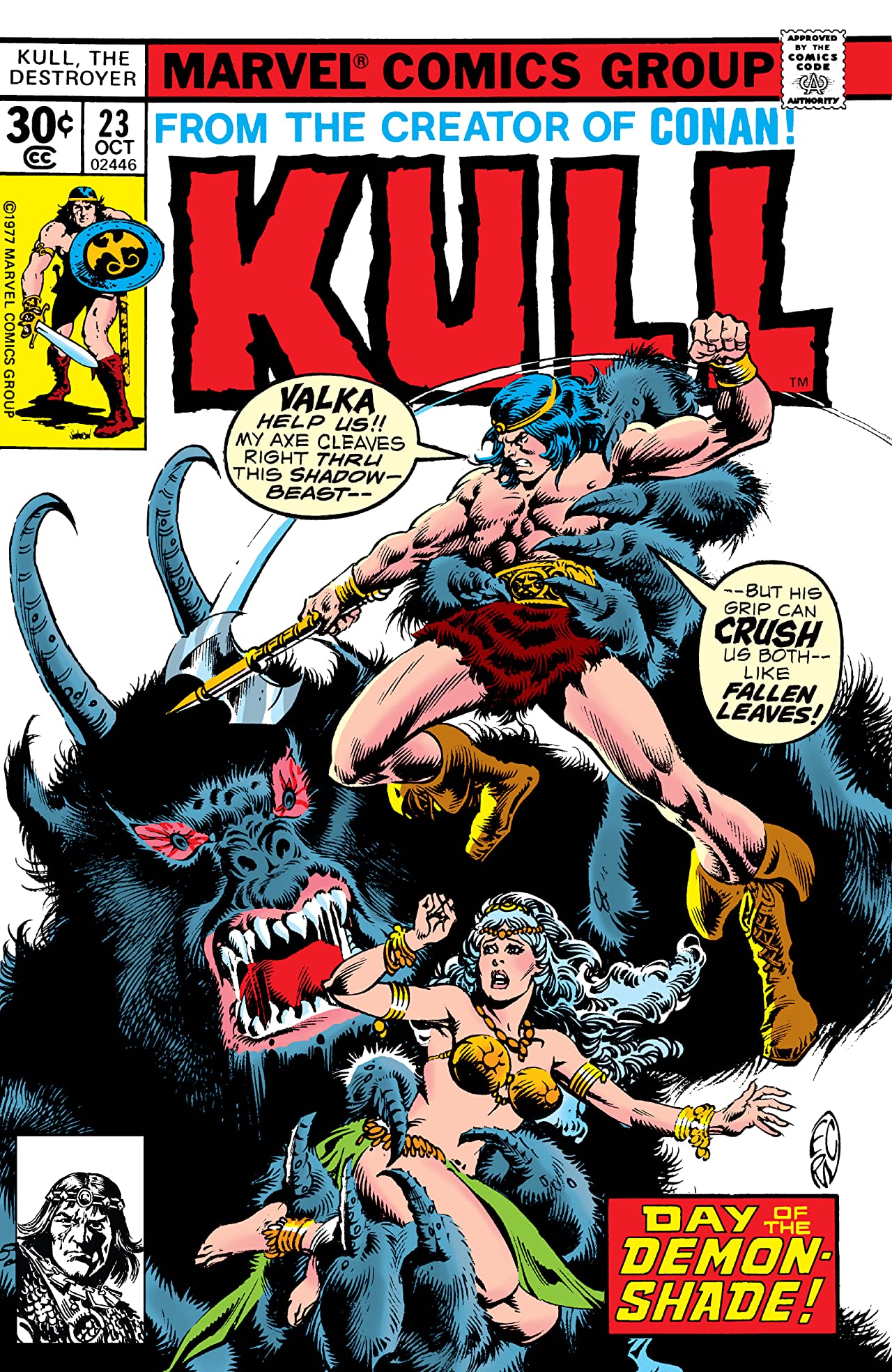 Kull, the Destroyer #23 cover