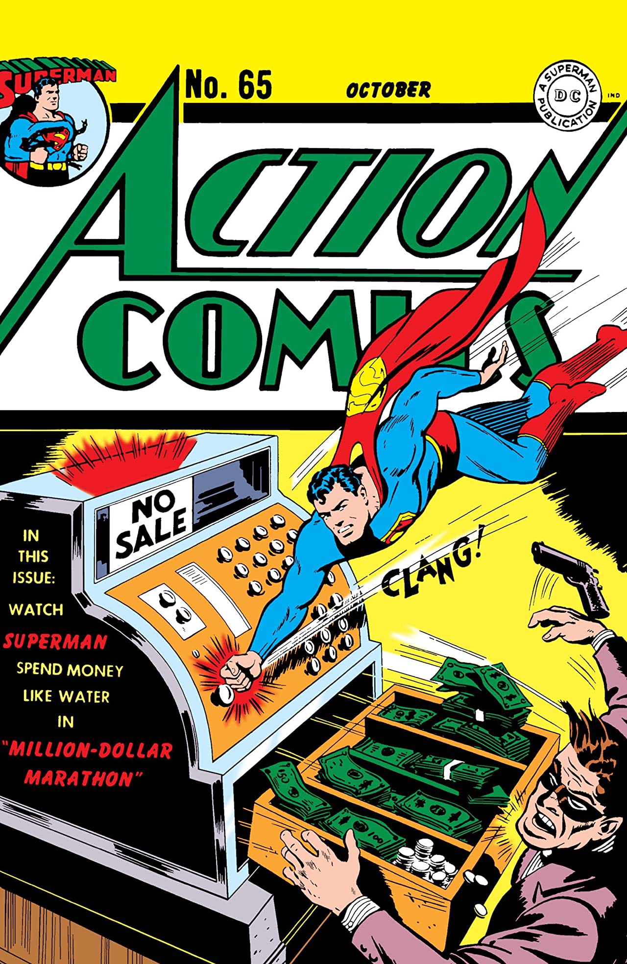 Action Comics #65 cover