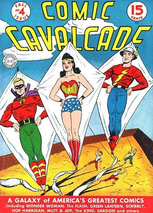 Comic Cavalcade #4 cover