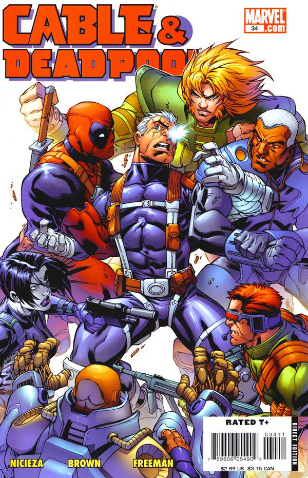 Cable & Deadpool #34 cover