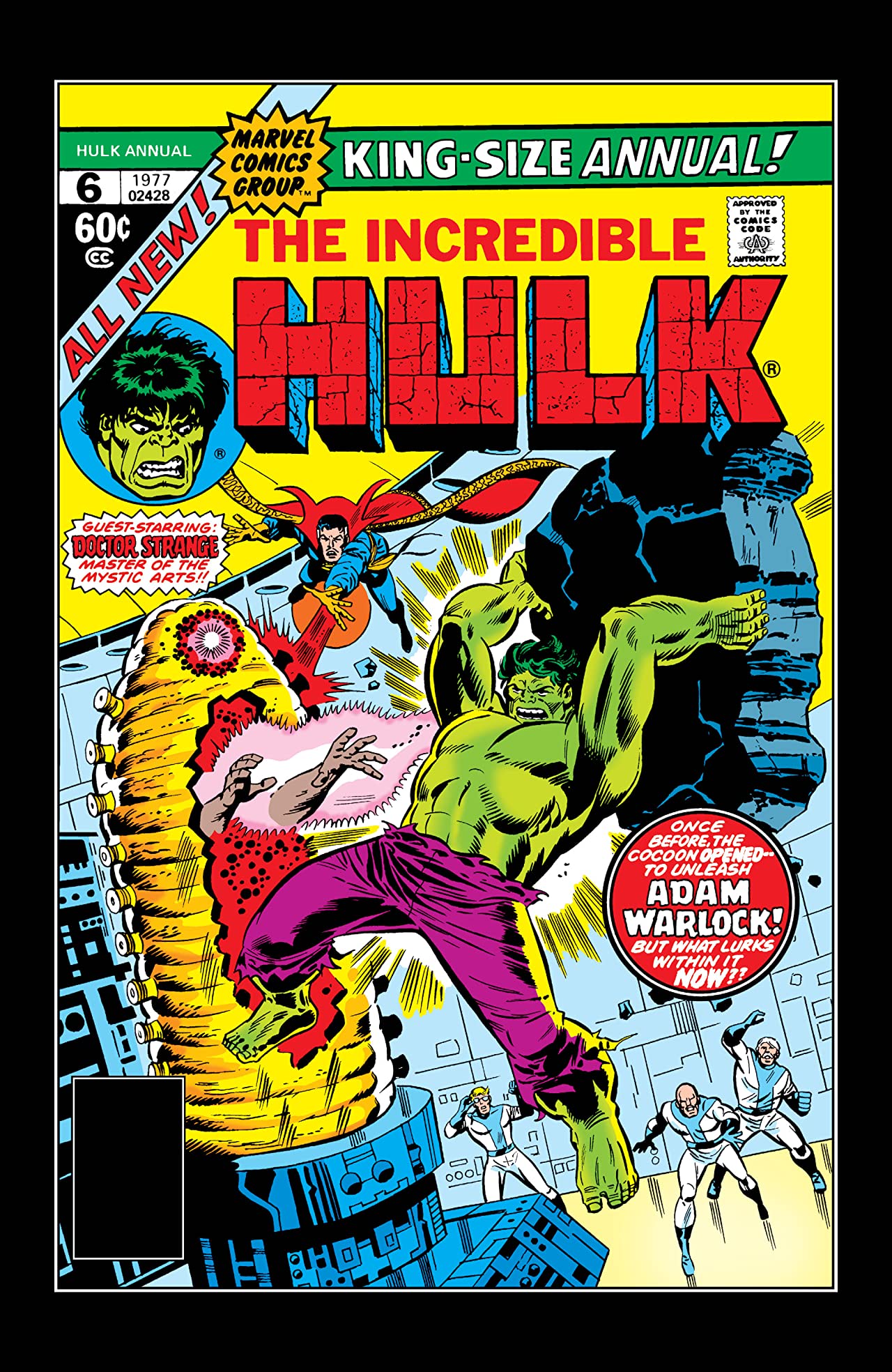 The Incredible Hulk Annual #6 cover