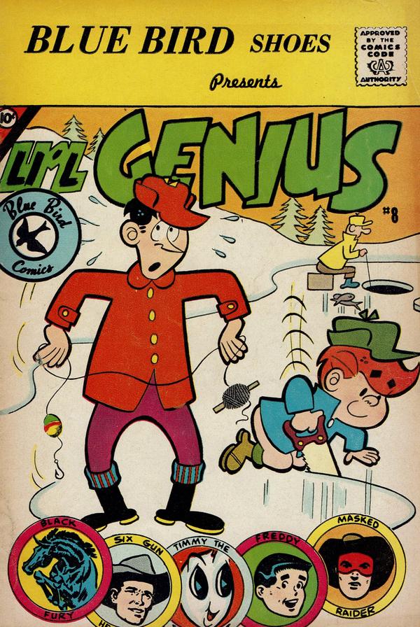Li'l Genius #8 cover