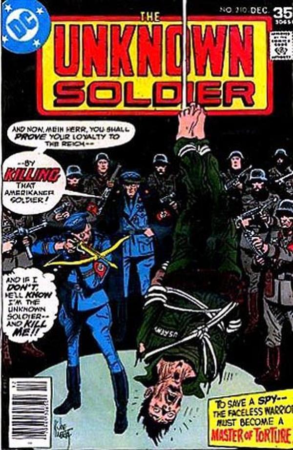 Unknown Soldier #210 cover