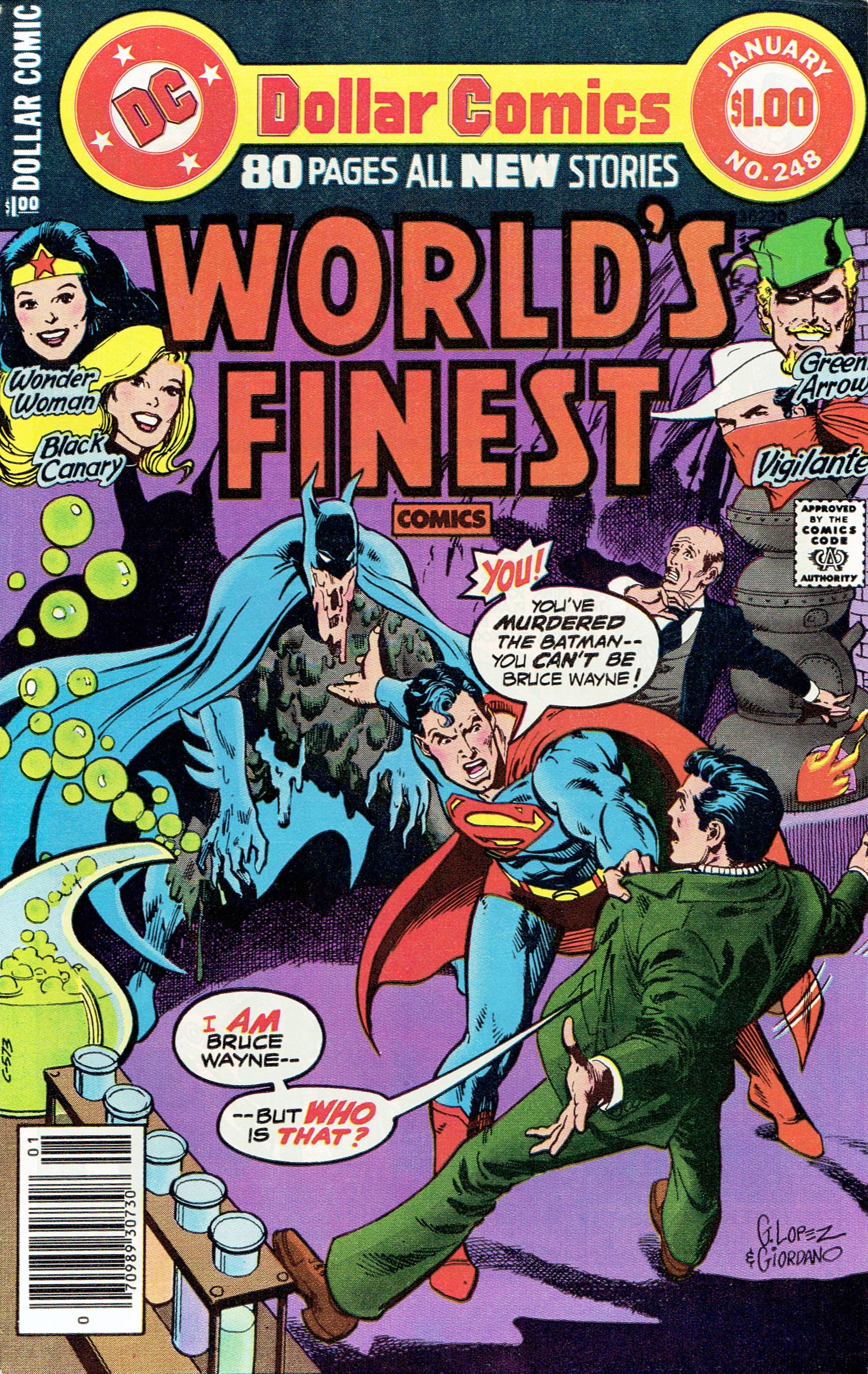 World's Finest Comics #248 cover
