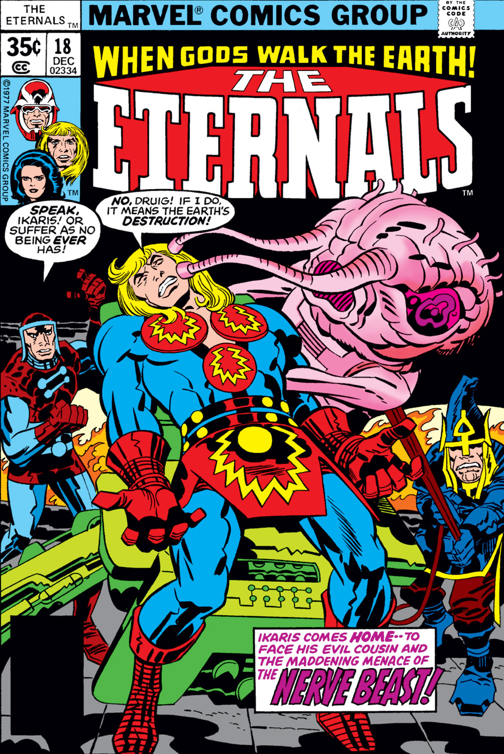 The Eternals #18 cover
