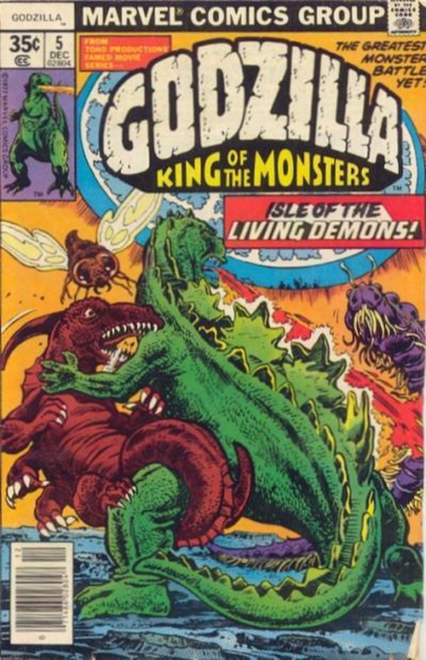 Godzilla #5 cover