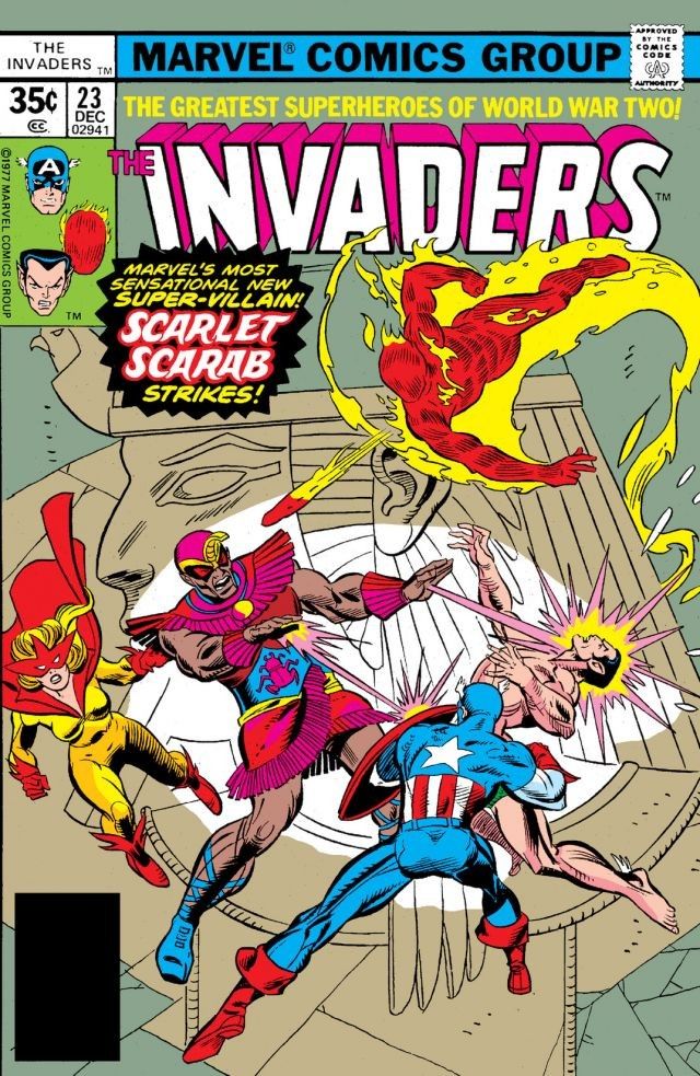 The Invaders #23 cover