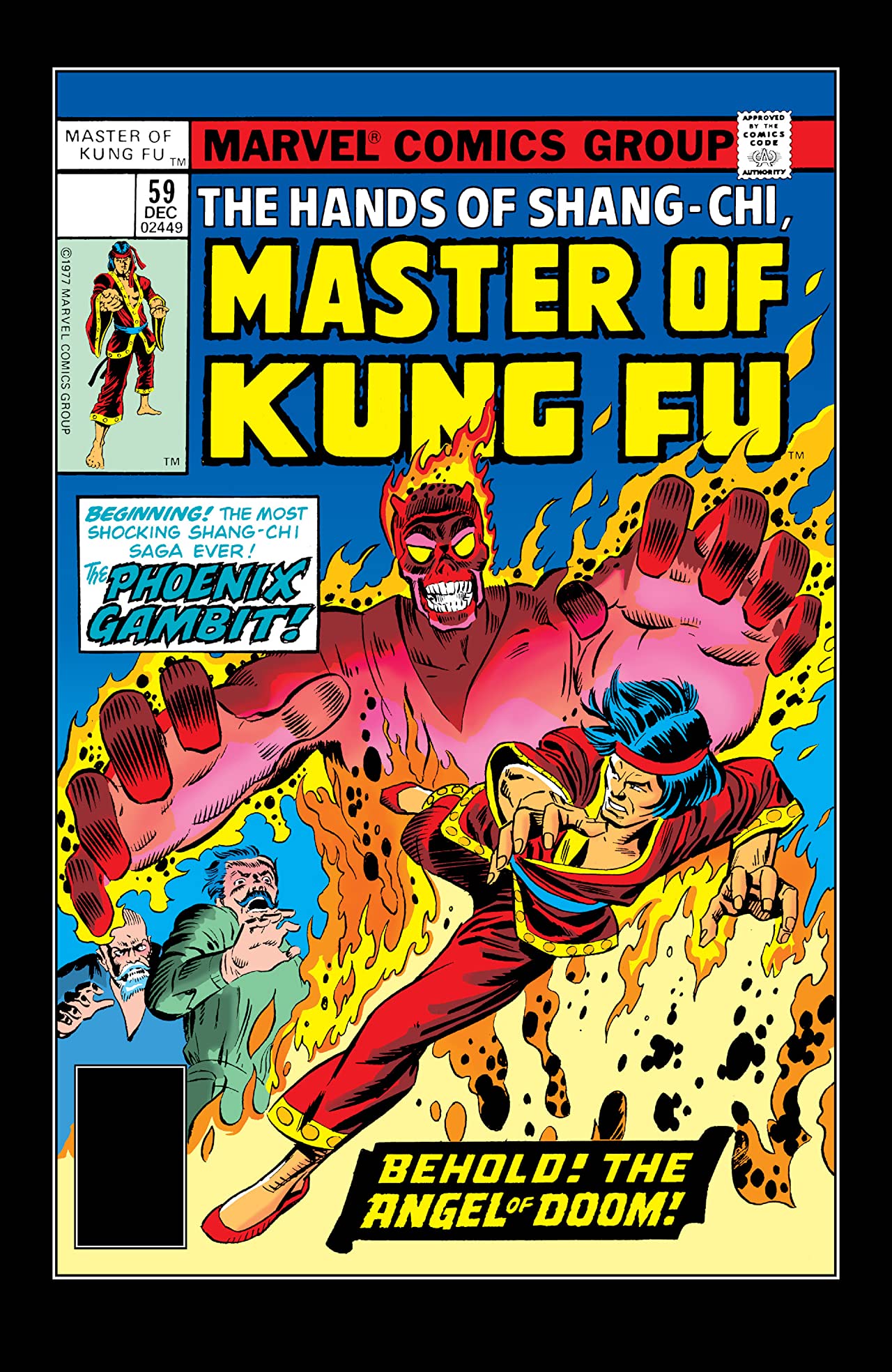 Master of Kung Fu #59 cover