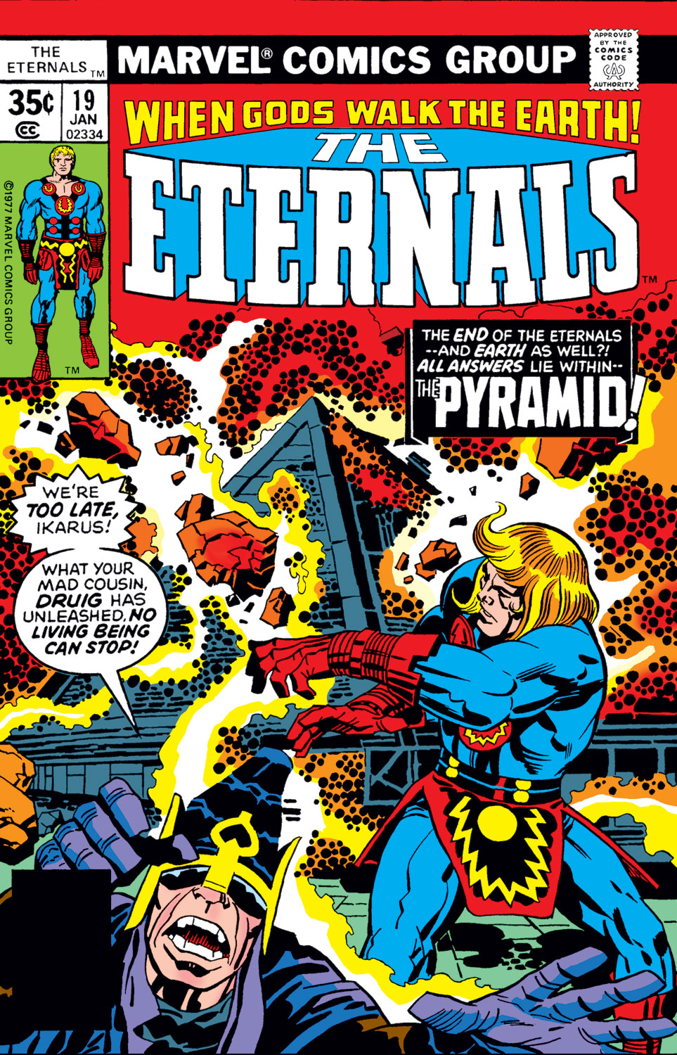 The Eternals #19 cover