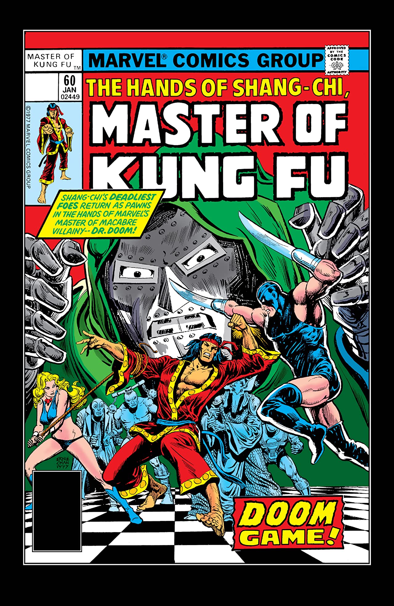 Master of Kung Fu #60 cover