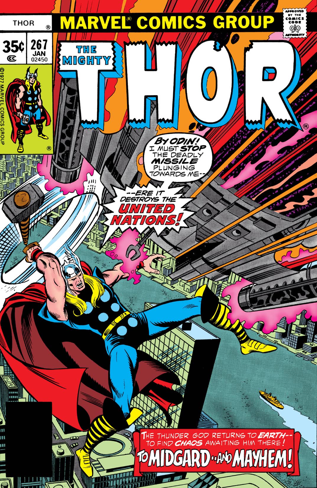 Thor #267 cover