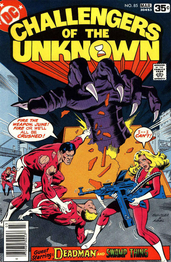 Challengers of the Unknown #85 cover