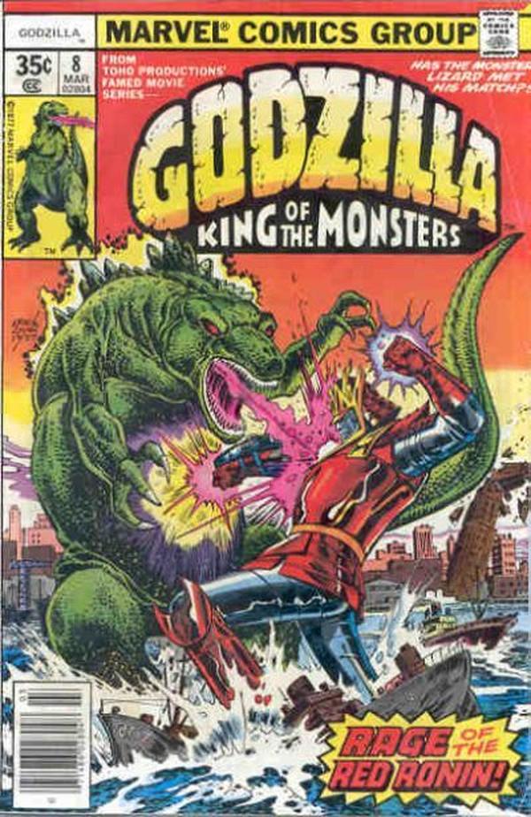 Godzilla #8 cover