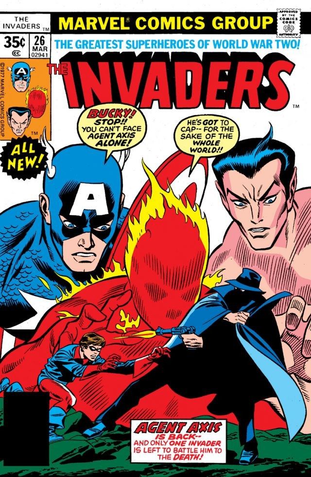 The Invaders #26 cover