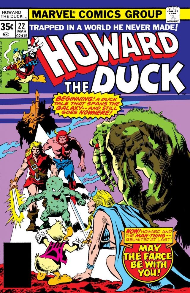 Howard the Duck #22 cover