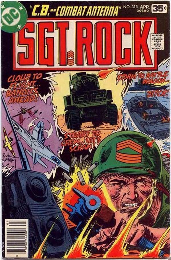 Sgt. Rock #315 cover