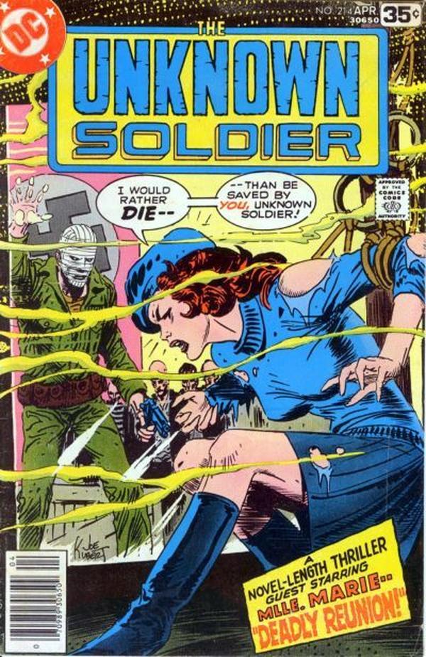 Unknown Soldier #214 cover